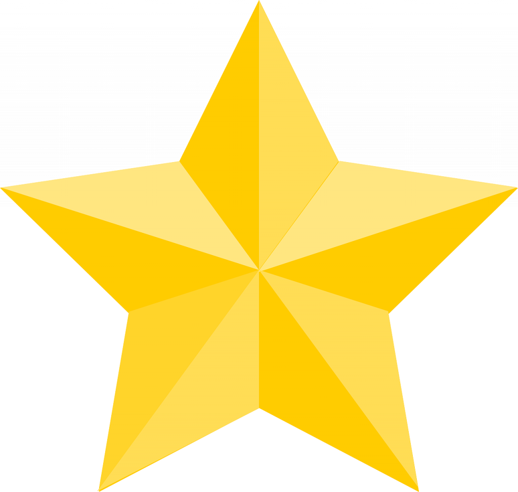 Gold star